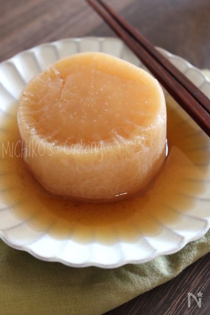 圧力鍋で簡単♪お出汁の旨味たっぷりの大根煮