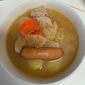1241780の作ってみた!投稿(ポトフ風みそ汁～スープ派もみそ汁派も大満足！)