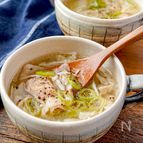 あっさりが美味しい！旨みたっぷり【豚バラねぎ塩レモンスープ】