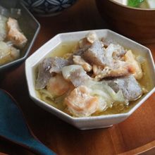 鶏むねと玉ねぎの塩麹甘とろ煮【ほったらかしでOK!家族絶賛】