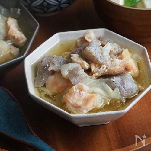 鶏むねと玉ねぎの塩麹甘とろ煮【ほったらかしでOK!家族絶賛】