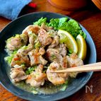 【中華風ネギだれチキン】ご飯に合う！おつまみにも♩