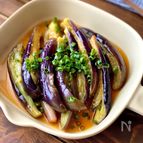 レンジで作る野菜のご馳走♪なすの中華風南蛮