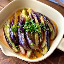 レンジで作る野菜のご馳走♪なすの中華風南蛮