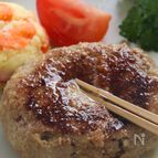 じゅわぁっ！【肉汁あふれる豆腐ハンバーグ】