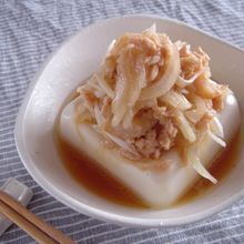 新玉ツナやっこ。