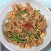 milkの作ってみた!投稿(行列の中華屋さんの🍚シャキシャキ大盛りもやしの青椒肉絲🤩)