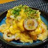 こまりこ😃の作ってみた!投稿(味付け醤油だけなのにウマウマ♡ちくわと長ねぎとふわとろたまご)