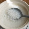 【一草粥】すずしろ（大根）の葉のおかゆの工程5