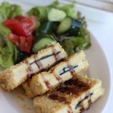 高野豆腐のチーズインカツ