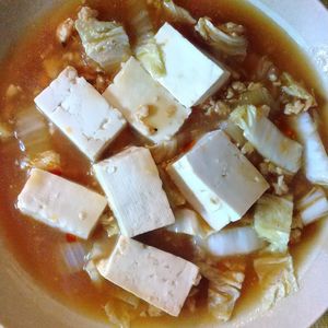 チョロリスの作ってみた!投稿(【鶏ひき肉と白菜の和風麻婆豆腐】冬に食べたいとろ〜りおかず♩)