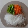 レンジで簡単♪おいしいチャプチェの工程1