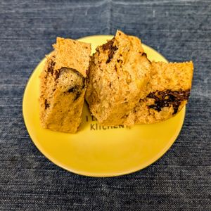 252183の作ってみた!投稿(耐熱容器一つで作る♪レンジで簡単！チョコバナナ蒸しケーキ)