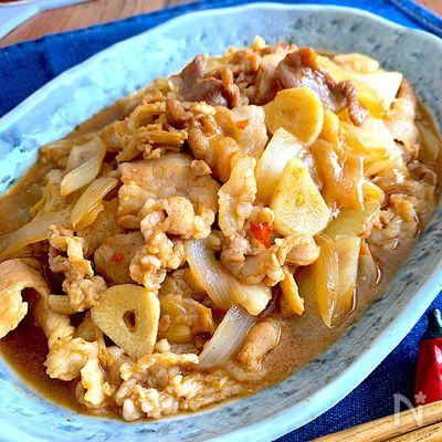 驚きの柔らかさ‼︎食べ盛りにパンチ‼︎豚バラ白菜スタミナ炒め