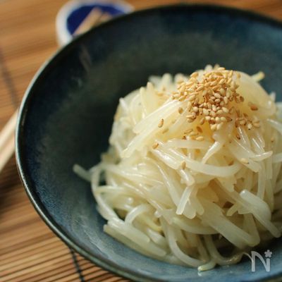 これぞ無限もやし！わが家の「もやしナムル」