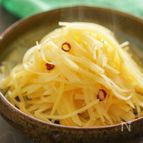 【夏にぴったり！シャキシャキ】じゃがいもの旨酢炒め