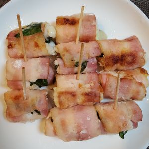 1248650の作ってみた!投稿(はんぺんベーコンのチーズ巻き【#簡単 #おつまみ #お弁当】)