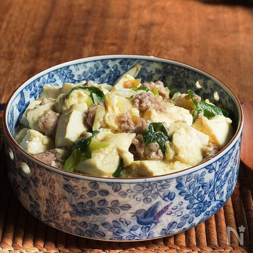 かんたん塩麻婆豆腐