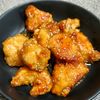 ゆきのこの作ってみた!投稿(油は大さじ2♪むね肉で作る♪『揚げない鶏唐の甘酢ごまあえ』)