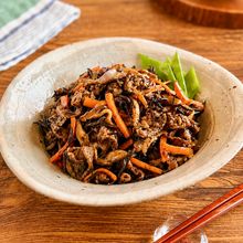 牛肉入れたら大正解！主役級【ひじきの甘辛煮】