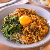 【豆腐そぼろの和風ビビンバ】ごま和えときんぴらごぼうで♪の工程5