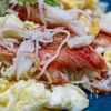 やっぱり夏は素麺で「ふんわり卵のカニカマ素麺炒め」の工程5
