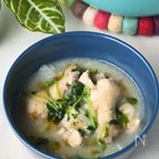 米粉でとろ～り！サムゲタン風スープ