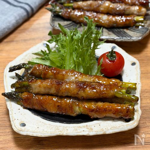 アスパラの肉巻き