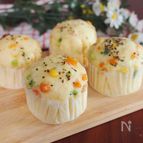 【乳幼児も◎】栄養満点！惣菜蒸しパン