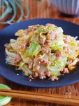 包丁&まな板いらず♪冷めてもパサつかない♪『肉味噌キャベツ』
