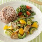 豚肉とゴーヤのマーマレード炒め