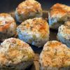 【 高菜チーズ焼きおにぎり 】外カリッ、中トロ！の工程4