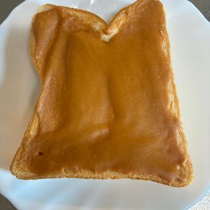 くだもの大好き🧡の作ってみた!投稿(朝ごはん救世主！きなこトースト)
