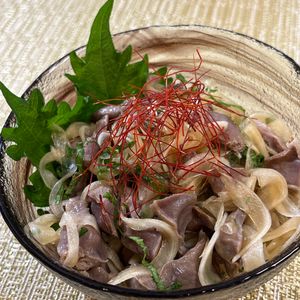 楽ラク手抜キッチン🐶🐾の作ってみた!投稿(砂肝と新玉ねぎのポン酢和え【さっぱり副菜】)