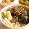 もろみ焼肉とチーズのスタミナ丼