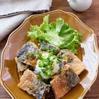 【DHAたっぷり】《下味調理》さばの竜田揚げおろしポン酢
