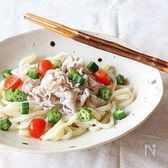 豚しゃぶのゴマだれうどん