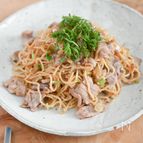 シンプルでおいしい！豚肉のポン酢焼きそば