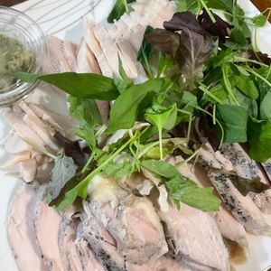 大庭の作ってみた!投稿(3種の鶏ハムのオープンサンド)