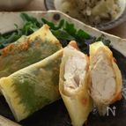 パン粉付け不要！ささみチーズ春巻き