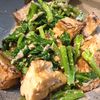 michiの作ってみた!投稿(焼き厚揚げと菜の花の♪和風ツナマヨわさポン和え😘✨)
