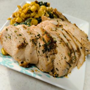 もんぶらん°・*:.。.☆の作ってみた!投稿(【鶏むね肉の塩麹焼き】旨みたっぷり☆しっとり柔らかチキン♪)