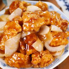 特製マヨソースがやばい🤭💕鶏竜田と玉ねぎの甘酢あんかけ丼