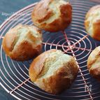 ホットケーキミックス使用＊おやつにスコーン風パン