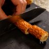 青のりが驚くほど美味しい!竹輪磯辺マヨの工程1