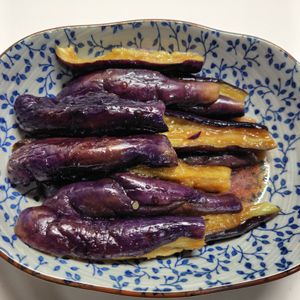 たまの作ってみた!投稿(レンジで作る野菜のご馳走♪なすの中華風南蛮)