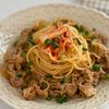 夏に食べたい！やみつき豚キムチパスタ【簡単10分】