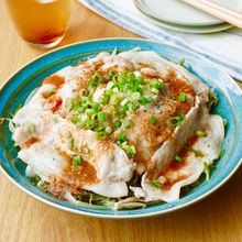 【豚もやしうま辛蒸し】レンチン1発で完成♪