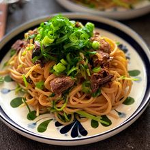 冬の定番にしたい★鯖缶でほっこり味噌豆乳パスタ★