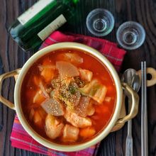 切り身で簡単!*メウンタン(韓国の白身魚の辛いスープ)*